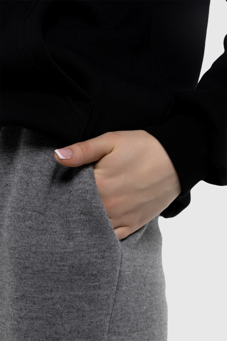 Фото Спортивні штани жіночі 24-602010 XL Темно-сірий (2000990254849W)