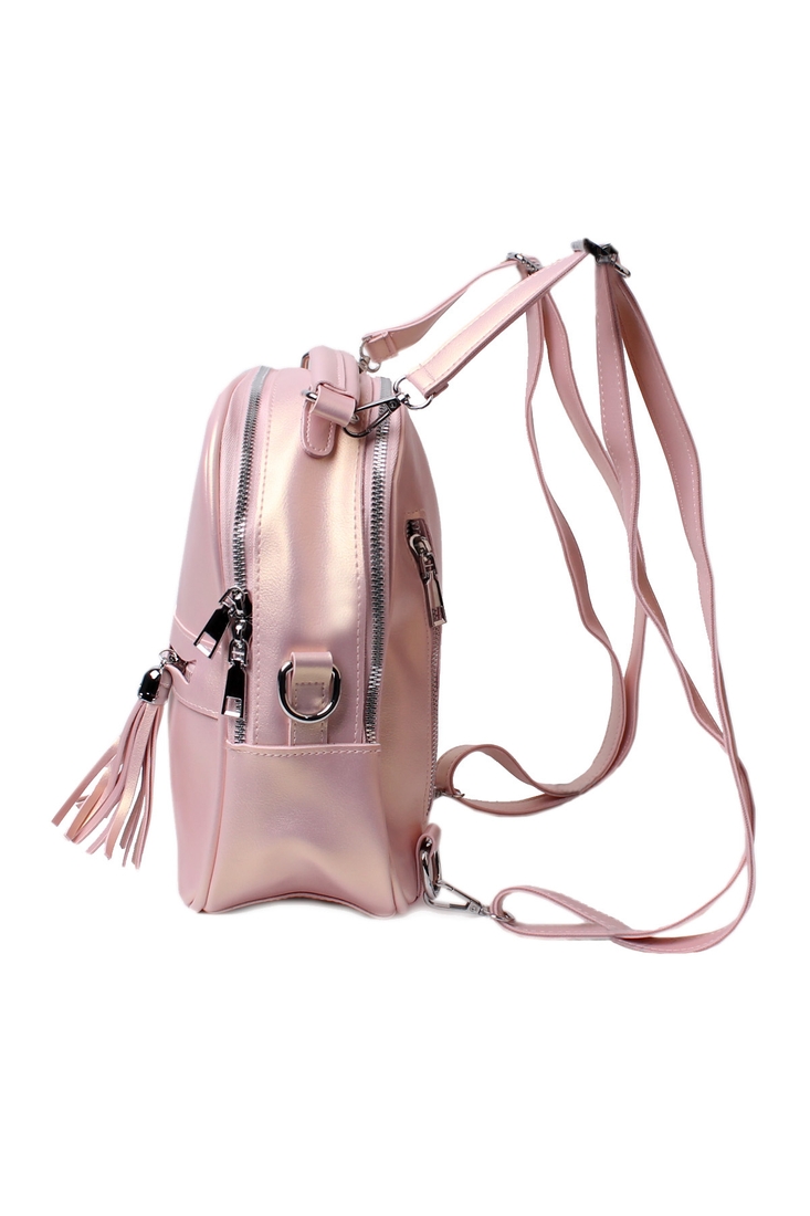 Фото Сумка-рюкзак жіноча 695B Рожевий (2000903849995A)