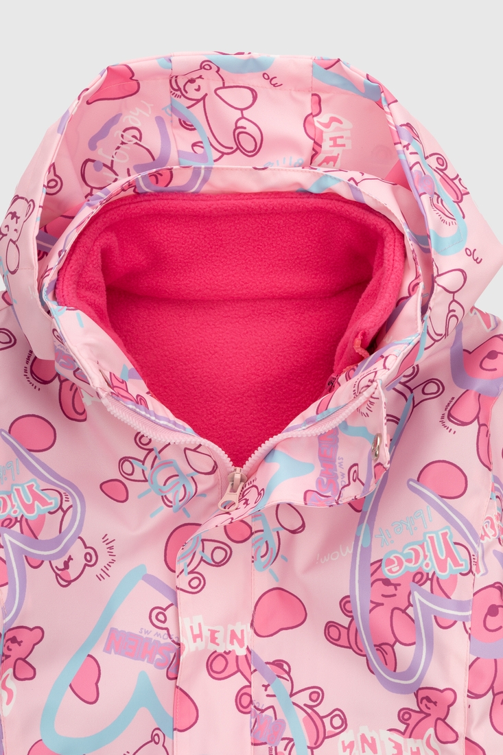 Фото Ветровка с кофтой для девочки 88030 122 см Розовый (2000990284006D)