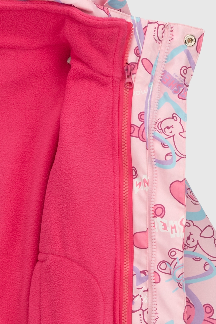 Фото Ветровка с кофтой для девочки 88030 104 см Розовый (2000990283948D)