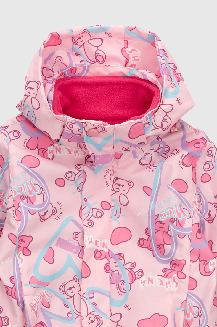 Фото Ветровка с кофтой для девочки 88030 122 см Розовый (2000990284006D)