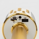 Караоке микрофон з світлом C48340 Золотий (2000990145956) Фото 3 з 3