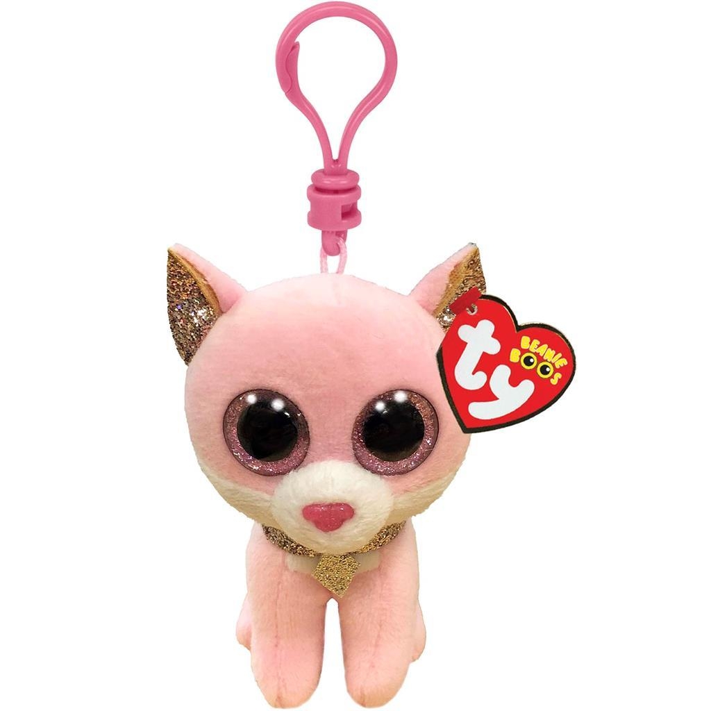Фото Мягкая игрушка TY Beanie Boo's 35247 Розовый котенок "FIONA" 12см (008421352470)