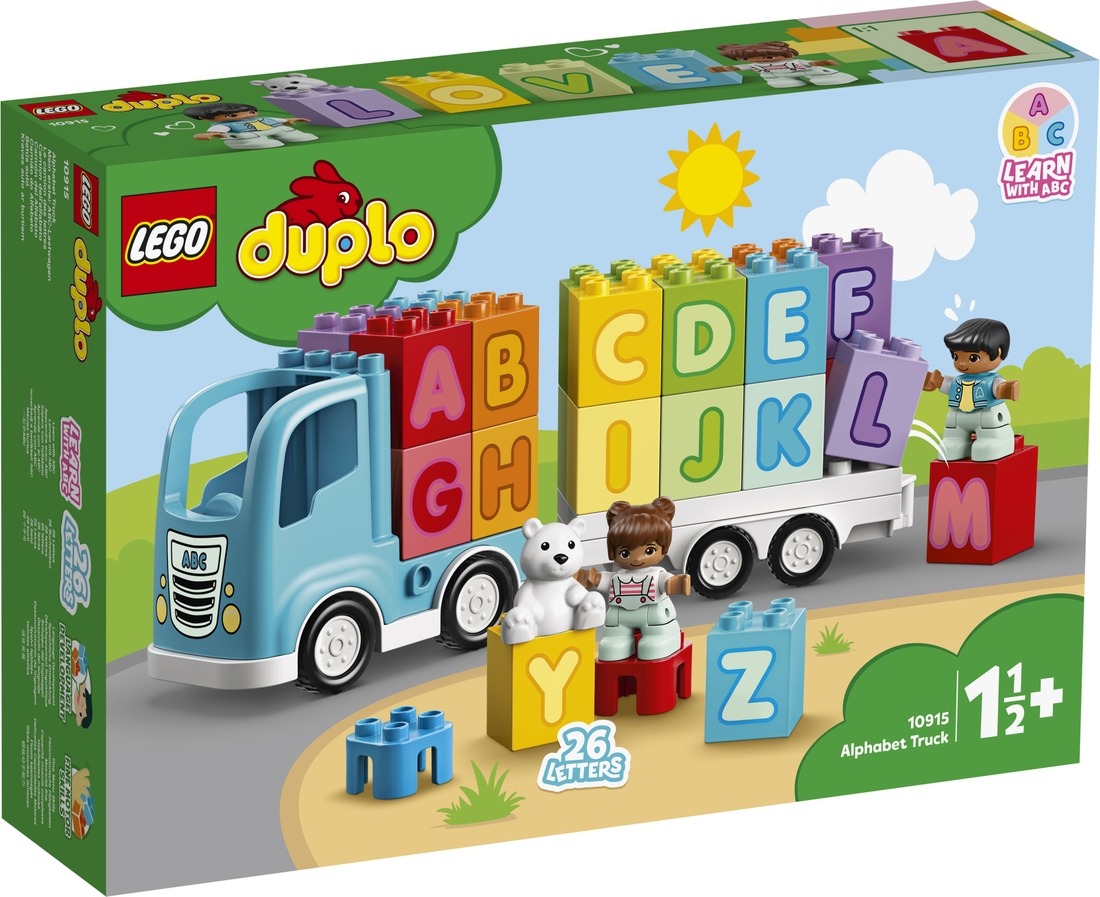 Фото Конструктор LEGO DUPLO Вантажівка Алфавіт англійська (10915)