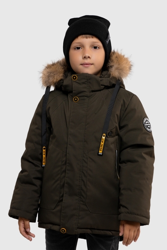 Фото Куртка для мальчика CQS306 134 см Хаки (2000989604006W)