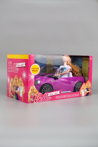 Фото Машина з лялькою HUI BAO TOYS R368-A Фіолетовий (2000989375401)