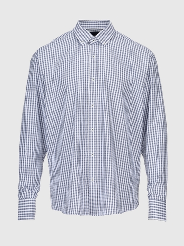 Фото Рубашка классическая с узором мужская Nacar 20201-BB 6XL Белый (2000990414939D)