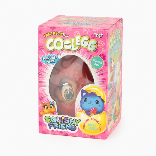 Фото Креативное творчество "Cool Egg Kitty" Danko Toys CE-02-03 Разноцветный (2000989843962)