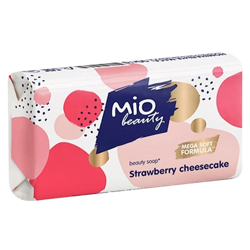 Мило MIO beauty Полуничний Чізкейк+Молочний протеїн 90г (4820195505595)