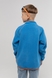 Кофта однотонна для хлопчика Lizi 901 92 см Блакитний (2000989981992W) Фото 4 з 11