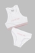 Комплект білизни топ + труси для дівчинки Katomino K128377 170-176 см Білий (2000990444813A) Фото 1 з 11