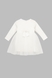 Платье однотонное для девочки Baby Show 001 86 см Белый (2000990489654S) Фото 1 из 6