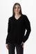Пуловер однотонный женский Femme 2026 One Size Черный (2000990221483W) Фото 1 из 10