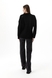 Пуловер однотонный женский Femme 2026 One Size Черный (2000990221483W) Фото 5 из 10