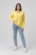 Пуловер однотонний жіночий Park karon 8008 One Size Жовтий (2000989928249D) Фото 5 з 12