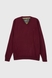 Пуловер однотонный мужской Akin Trico 1127 5XL Бордовый (2000990009920D) Фото 7 из 12