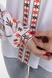 Сорочка вишиванка жіноча Ліана 2XL Білий (2000989736516A) Фото 3 з 14