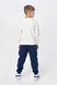 Спортивні штани однотонні для хлопчика Baby Show 18118 128 см Синій (2000990088406W) Фото 6 з 12