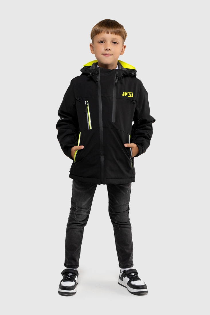 Фото Куртка для хлопчика BM13 116 см Чорний (2000989888819D)