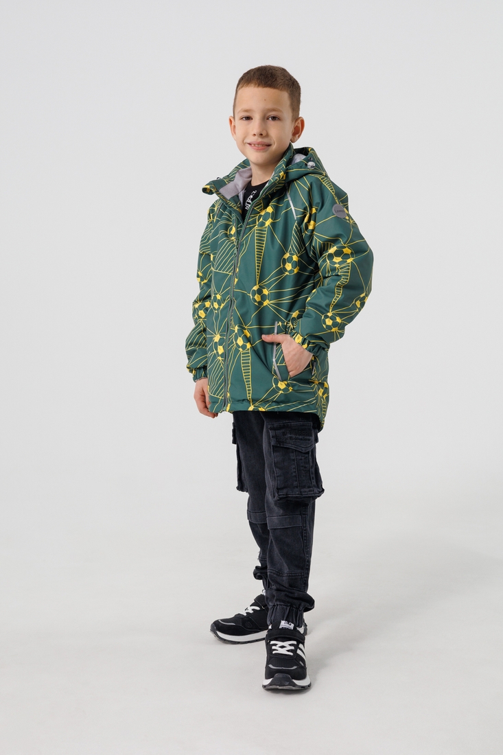 Фото Куртка для хлопчика Snowgenius D639-01 128 см Зелений (2000990483782D)
