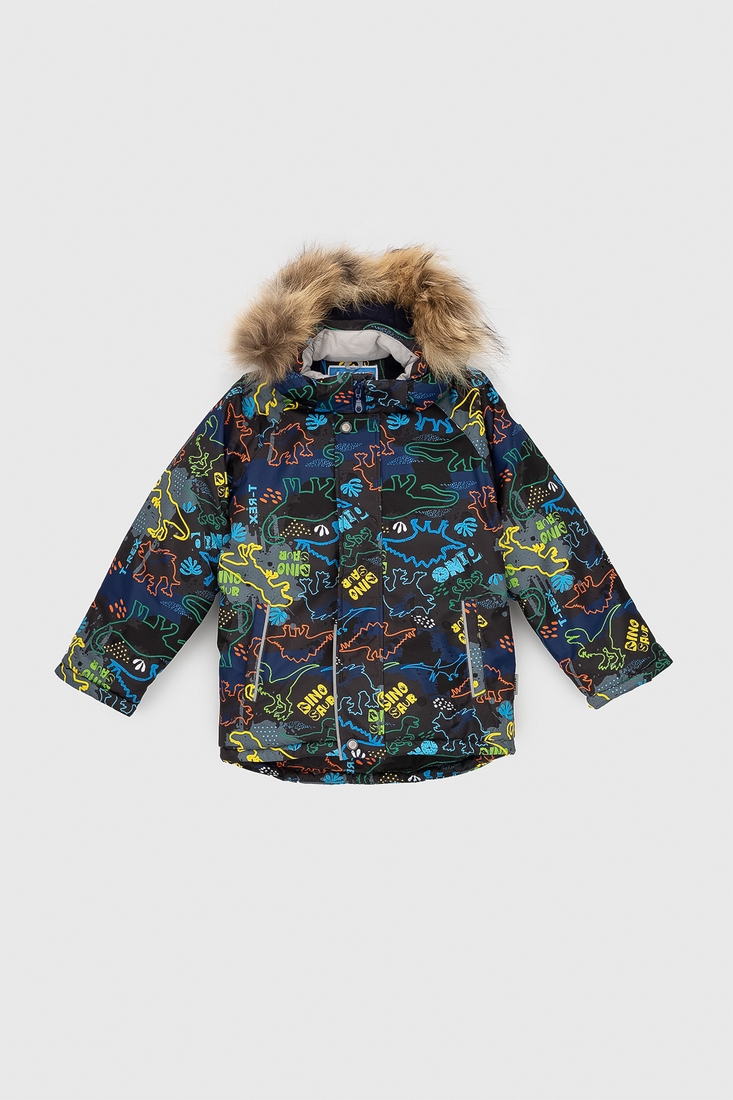 Фото Куртка зимова для хлопчика Snowgenius H33-041 92 см Темно-синій (2000989628484W)