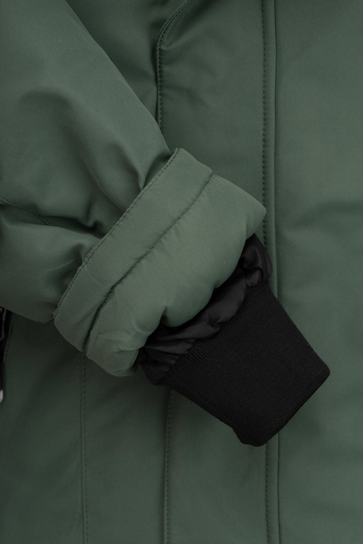 Фото Куртка зимова для хлопчика Snowgenius H38-021 140 см Зелений (2000990062703W)