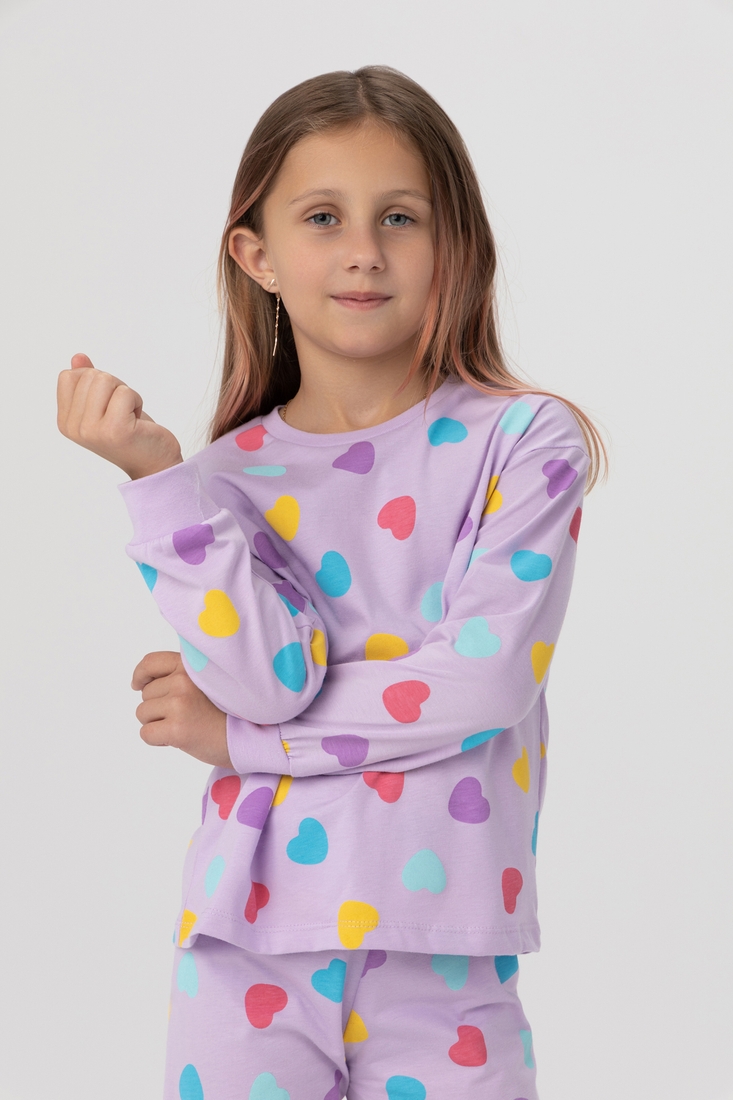 Фото Пижама для девочки Isobel 20402 3-4 года Сиреневый (2000990035998A)