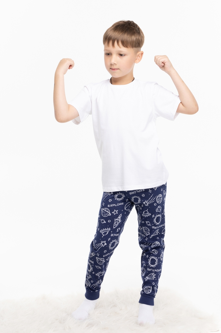 Фото Піжамні штани для хлопчика Kilic DK-22 8-9 років Темно-синій (2000989739968S)
