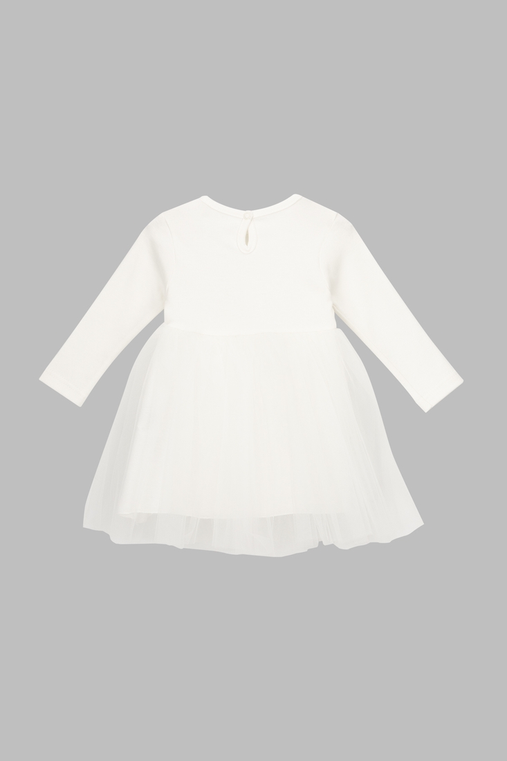 Фото Платье однотонное для девочки Baby Show 001 74 см Белый (2000990489630S)