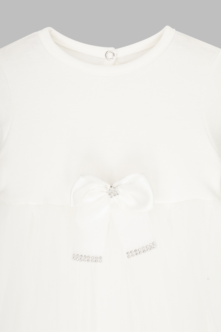 Фото Платье однотонное для девочки Baby Show 001 86 см Белый (2000990489654S)