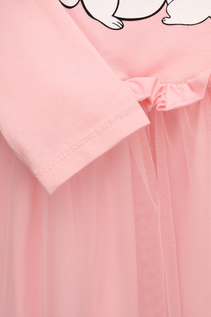 Фото Платье с принтом для девочки Atabey 10367.0 98 см Розовый (2000990419439D)