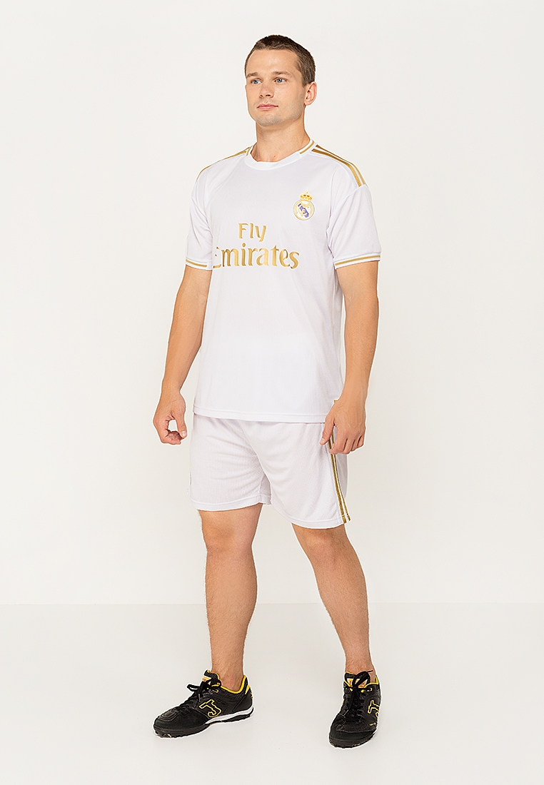 Фото Футбольная форма футболка+шорты REAL MADRID S Белый (2000904328444A)