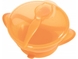 Тарелка на присоске с крышкой и ложкой, 290 мл, 6002 оранжевый BABY TEAM (2000903794592) Фото 1 из 4