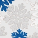 Наклейки Снежинки Разноцветный (2252537024013)(NY) Фото 2 из 3
