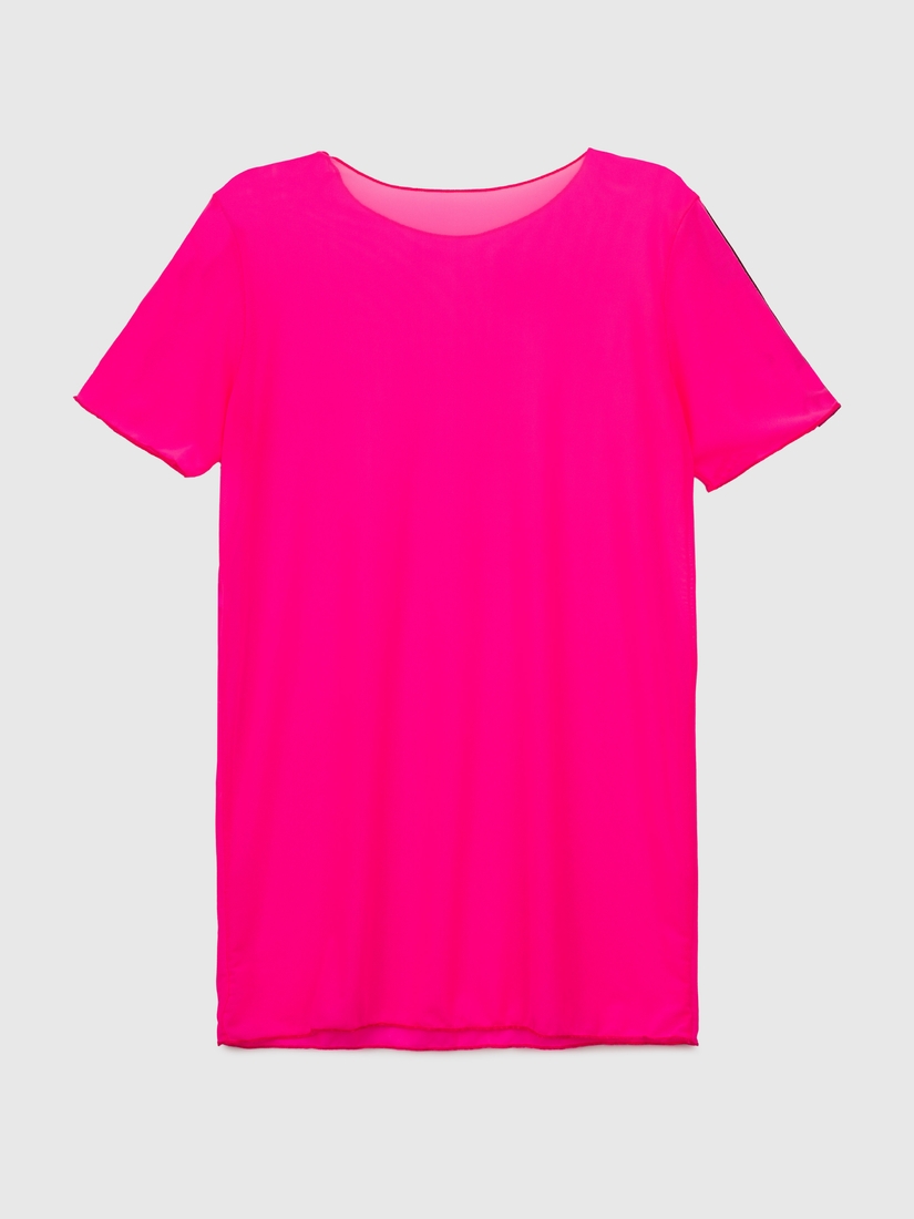 Фото Комплект футболка+топ+шорты для девочки TREBA A626 160 см Малиновый (2000990366702S)