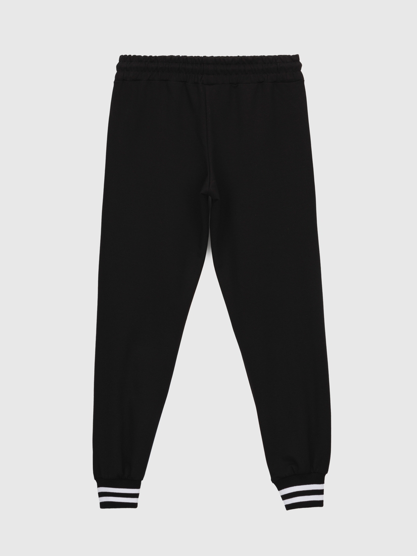Фото Костюм свитшот+штаны для девочки Cegisa 10467 122 см Черный (2000990570055D)