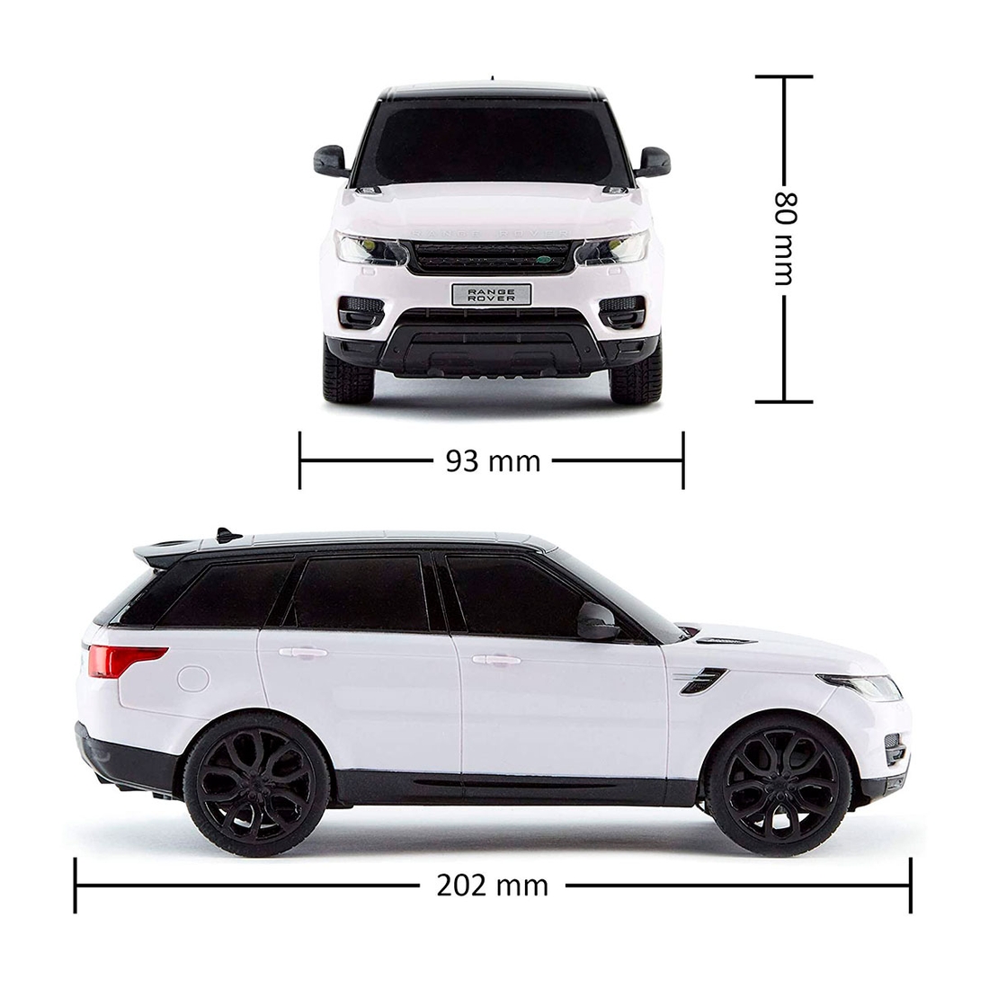 Фото Автомобиль KS DRIVE на р/у – LAND ROVER RANGE ROVER SPORT 1:24, 2.4Ghz 124GRRW Белый (6900007277853)