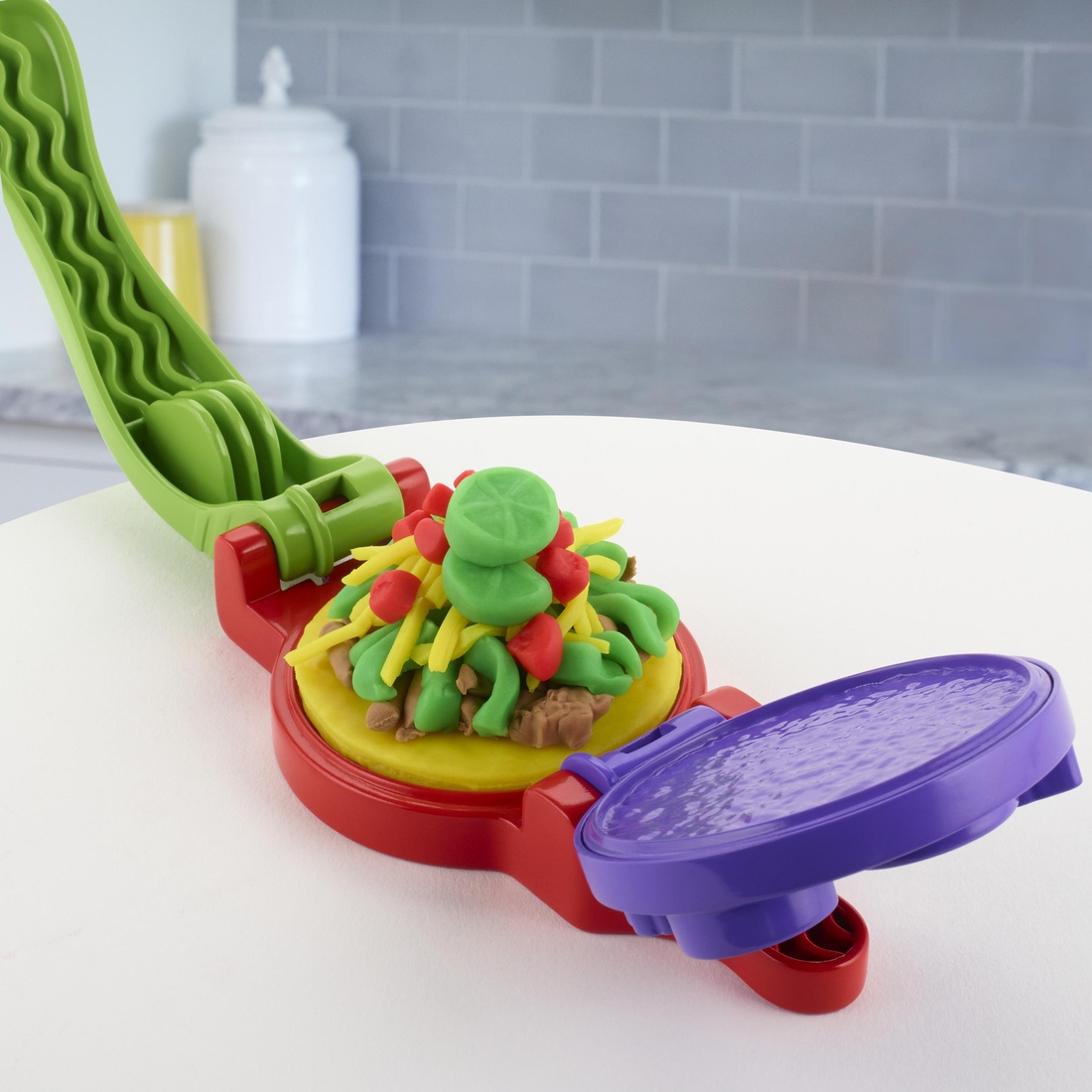 Фото Набір для творчості з пластиліном "Улюблені страви" TACO TIME PLAYSET E7447 Play-Doh (5010993649457)