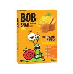 Bob Snail цукерки яблучно-мангові 60г 5695 П (4820219345695)