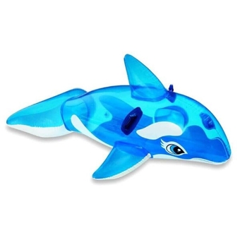 Дитячий надувний пліт для катання «Дельфін» Intex 58523 (6941057455235)