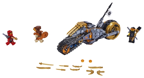 Фото Конструктор LEGO Ninjago Мотоцикл Коула для мотокросу (70672)