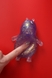 Антистресс мялка мишка с блестками 12 см C53876 Фиолетовый (2000989483281) Фото 2 из 3