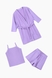 Костюм халат+пижама для девочки Barwa 0321/324 32 Сиреневый (2000989549277S) Фото 14 из 28