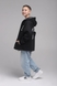 Куртка для хлопчика двостороння 22B-18 164 см Чорний (2000989397441D) Фото 7 з 20