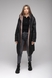 Куртка женская двусторонняя 102-675 Button XL Черно-коричневый (2000989400547D) Фото 2 из 19