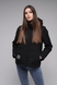 Куртка жіноча Meajiateer M2312 XL Чорний (2000989390442D) Фото 2 з 18