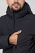 Куртка зимова чоловіча H9991 M Темно-сірий (2000989889984W) Фото 6 з 17