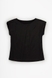 Пижамная футболка Fleri F50075 46 Черный (2000904451579А) Фото 4 из 4