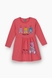 Платье с принтом для девочки Baby Show 14050 116 см Розовый (2000989817697D) Фото 5 из 9