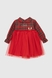 Сукня з принтом для дівчинки Baby Show 23960 74 см Червоний (2000990127884W)(NY)(SN) Фото 2 з 8
